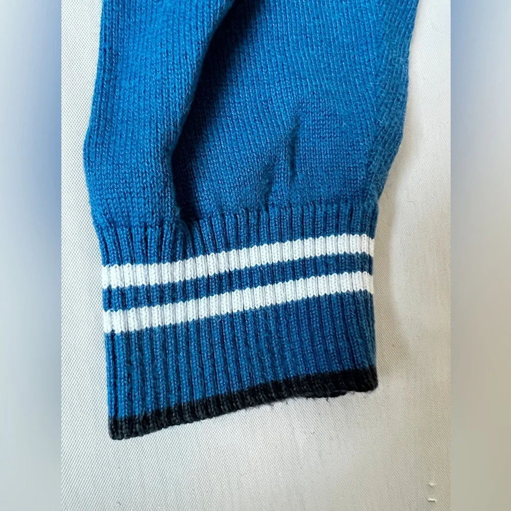 Hugo Boss Quarter Zip cotton Sweater BMW Masters 2012 Blue Black Size S unisex